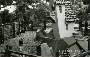 Billy Goat Gruff, Children's Fairyland, Oakland, California                   